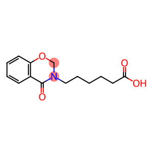 6-(4-OXO-4 H-BENZO[ E ][1,3]OXAZIN-3-YL)-HEXANOIC ACID