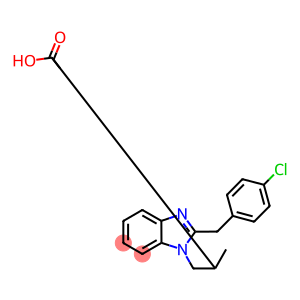 3-[2-(4-CHLORO-BENZYL)-BENZOIMIDAZOL-1-YL]-2-METHYL-PROPIONIC ACID