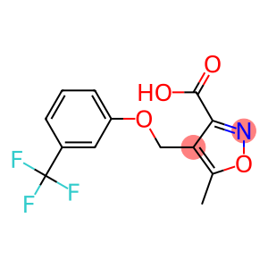 5-METHYL-4-(3-TRIFLUOROMETHYL-PHENOXYMETHYL)-ISOXAZOLE-3-CARBOXYLIC ACID