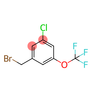 1-(Bromomethyl)-3-chloro-5-(trifluoromethoxy)benzene, 3-(Bromomethyl)-5-chlorophenyl trifluoromethyl ether