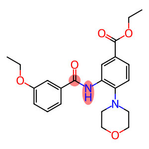 ethyl 3-[(3-ethoxybenzoyl)amino]-4-(4-morpholinyl)benzoate