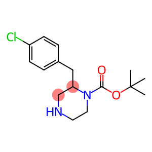 2-(4-CHLORO-BENZYL)-PIPERAZINE-1-CARBOXYLIC ACID TERT-BUTYL ESTER