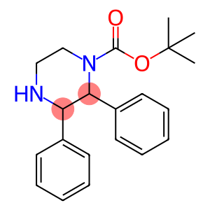 1-Piperazinecarboxylic acid, 2,3-diphenyl-, 1,1-dimethylethyl ester