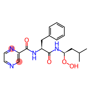 2-PyrazinecarboxaMide, N-[(1S)-2-[[(1R)-1-hydroperoxy-3-Methylbutyl]aMino]-2-oxo-1-(phenylMethyl)ethyl]-