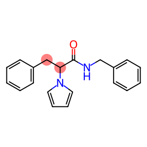 N-benzyl-3-phenyl-2-(1H-pyrrol-1-yl)propanamide