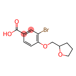 Benzoic acid, 3-bromo-4-[(tetrahydro-2-furanyl)methoxy]-