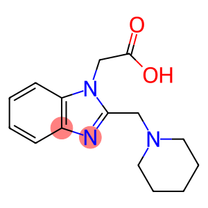 [2-(PIPERIDIN-1-YLMETHYL)-1H-BENZIMIDAZOL-1-YL]ACETIC ACID