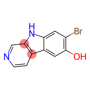 7-Bromo-9H-pyrido[3,4-b]indol-6-ol