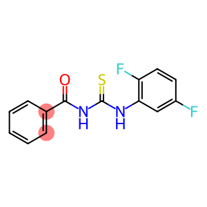 1-BENZOYL-3-(2,5-DIFLUOROPHENYL)THIOUREA