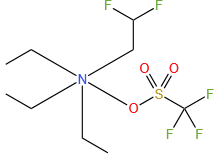 2,2-DIFLUOROETHYLTRIETHYLAMMONIUM TRIFLUOROMETHANESULFONATE