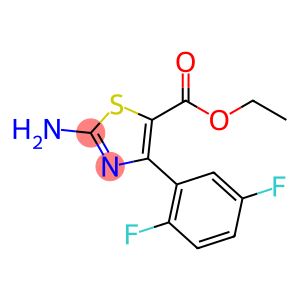 ETHYL 2-AMINO-4-(2,5-DIFLUORO)PHENYL THIAZOLE-5-CARBOXYLATE