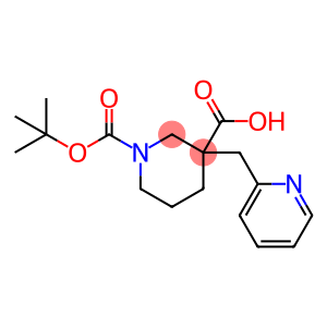 1-BOC-3-(2-PYRIDINYLMETHYL)-3-PIPERIDINECARBOXYLIC ACID