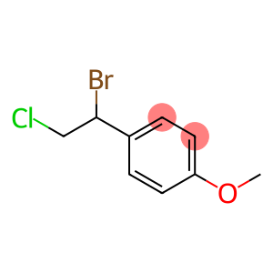 1-(1-bromo-2-chloroethyl)-4-methoxybenzene