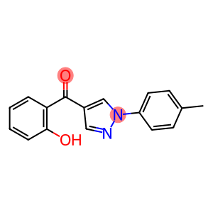 (2-HYDROXYPHENYL)[1-(4-METHYLPHENYL)-1H-PYRAZOL-4-YL]METHANONE