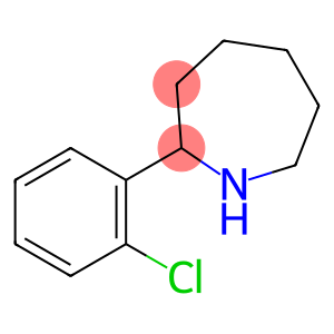 1H-azepine, 2-(2-chlorophenyl)hexahydro-