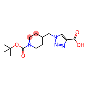 1-{[1-(TERT-BUTOXYCARBONYL)PIPERIDIN-4-YL]METHYL}-1H-1,2,3-TRIAZOLE-4-CARBOXYLIC ACID