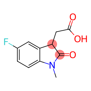 (5-Fluoro-1-methyl-2-oxo-2,3-dihydro-1H-indol-3-yl)acetic acid