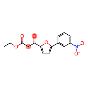 2-Furanpropanoic acid, 5-(3-nitrophenyl)-β-oxo-, ethyl ester