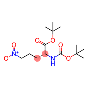 2-tert-Butoxycarbonylamino-5-nitro-pentanoic acid tert-butyl ester