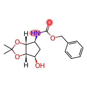 benzyl((3aR,4S,6R,6aS)-6-hydroxy-2,2-diMethyltetrahydro-3aH-cyclopenta[d][1,3]dioxol-4-yl)carbaMate