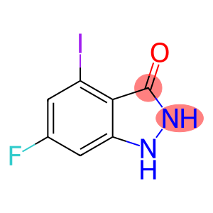 6-fluoro-4-iodo-1,2-dihydroindazol-3-one