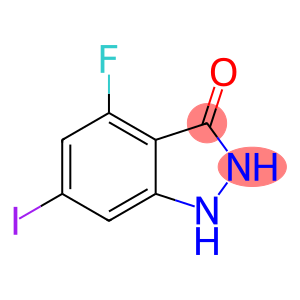 4-FLUORO-3-HYDROXY-6-IODOINDAZOLE