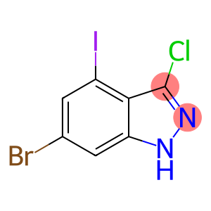 6-BROMO-3-CHLORO-4-IODOINDAZOLE