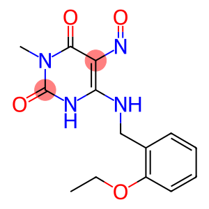 6-[(2-ethoxybenzyl)amino]-3-methyl-5-nitrosopyrimidine-2,4(1H,3H)-dione