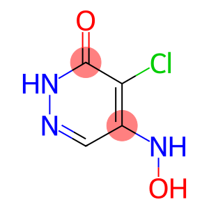 4-CHLORO-5-(HYDROXYAMINO)-3(2H)-PYRIDAZINONE