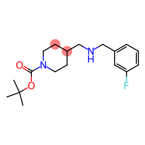 1-boc-4-[(3-fluoro-benzylamino)-methyl]-piperidine