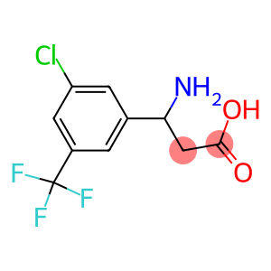 Benzenepropanoic acid, β-amino-3-chloro-5-(trifluoromethyl)-