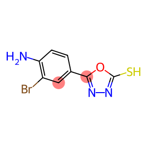 5-(4-AMINO-3-BROMOPHENYL)-1,3,4-OXADIAZOLE-2-THIOL