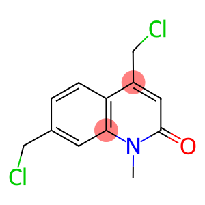 4,7-BIS(CHLOROMETHYL)-1-METHYL-2(1H)-QUINOLINONE