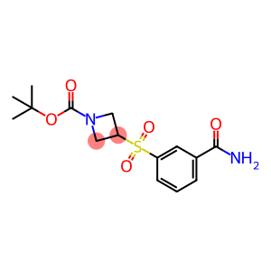 3-(3-CARBAMOYL-BENZENESULFONYL)-AZETIDINE-1-CARBOXYLIC ACID TERT-BUTYL ESTER