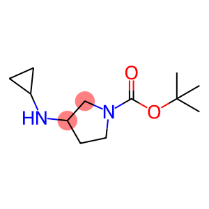 3-(环丙基氨基)吡咯烷-1-甲酸叔丁酯