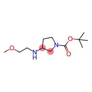 3-(2-METHOXYETHYLAMINO)PYRROLIDINE-1-CARBOXYLIC ACID TERT-BUTYL ESTER