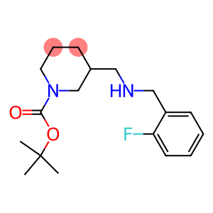 1-BOC-3-[(2-FLUORO-BENZYLAMINO)-METHYL]-PIPERIDINE