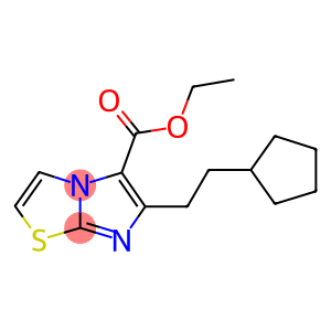 IMIDAZO[2,1-B]THIAZOLE-5-CARBOXYLIC ACID,6-(2-CYCLOPENTYLETHYL)-,ETHYL ESTER