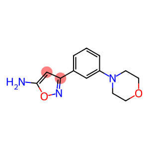 3-(3-MORPHOLIN-4-YL-PHENYL)-ISOXAZOL-5-YLAMINE