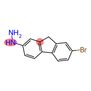 (7-bromo-9H-fluoren-2-yl)hydrazine