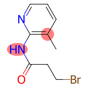 3-BROMO-N-(3-METHYL-2-PYRIDINYL)PROPANAMIDE