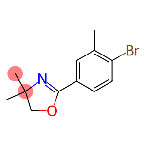 2-(4-Bromo-3-methylphenyl)-4,5-dihydro-4,4-dimethyloxazole