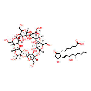 17S,20-Dimethyl-trans-D2-PGE1 compd. with a-cyclodextrin