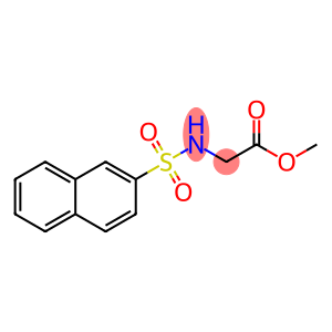METHYL 2-((2-NAPHTHYLSULFONYL)AMINO)ACETATE
