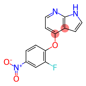 4-(2-氟-4-硝基苯氧基)-1H-吡咯并[2,3-B]吡啶