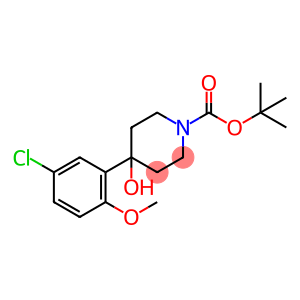 1-Piperidinecarboxylic acid, 4-(5-chloro-2-methoxyphenyl)-4-hydroxy-, 1,1-dimethylethyl ester