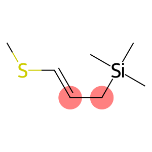Silane, trimethyl[3-(methylthio)-2-propenyl]-