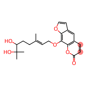 8-[(6,7-DIHYDROXY-3,7-DIMETHYLOCT-2-EN-1-YL)OXY]PSORALEN