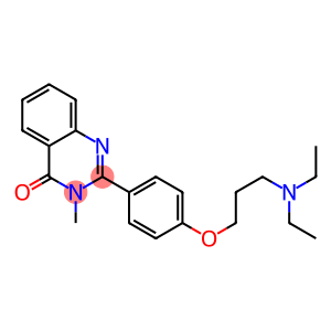4(3H)-Quinazolinone, 2-[4-[3-(diethylamino)propoxy]phenyl]-3-methyl-