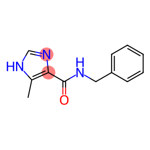 1H-Imidazole-4-carboxamide, 5-methyl-N-(phenylmethyl)-